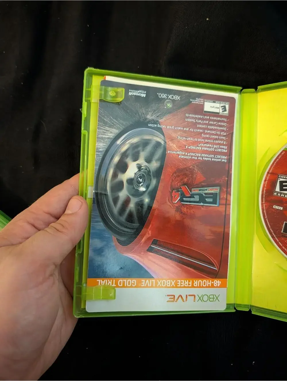 Project Gotham Racing 4 PGR4 Microsoft Xbox 360 Complete CIB